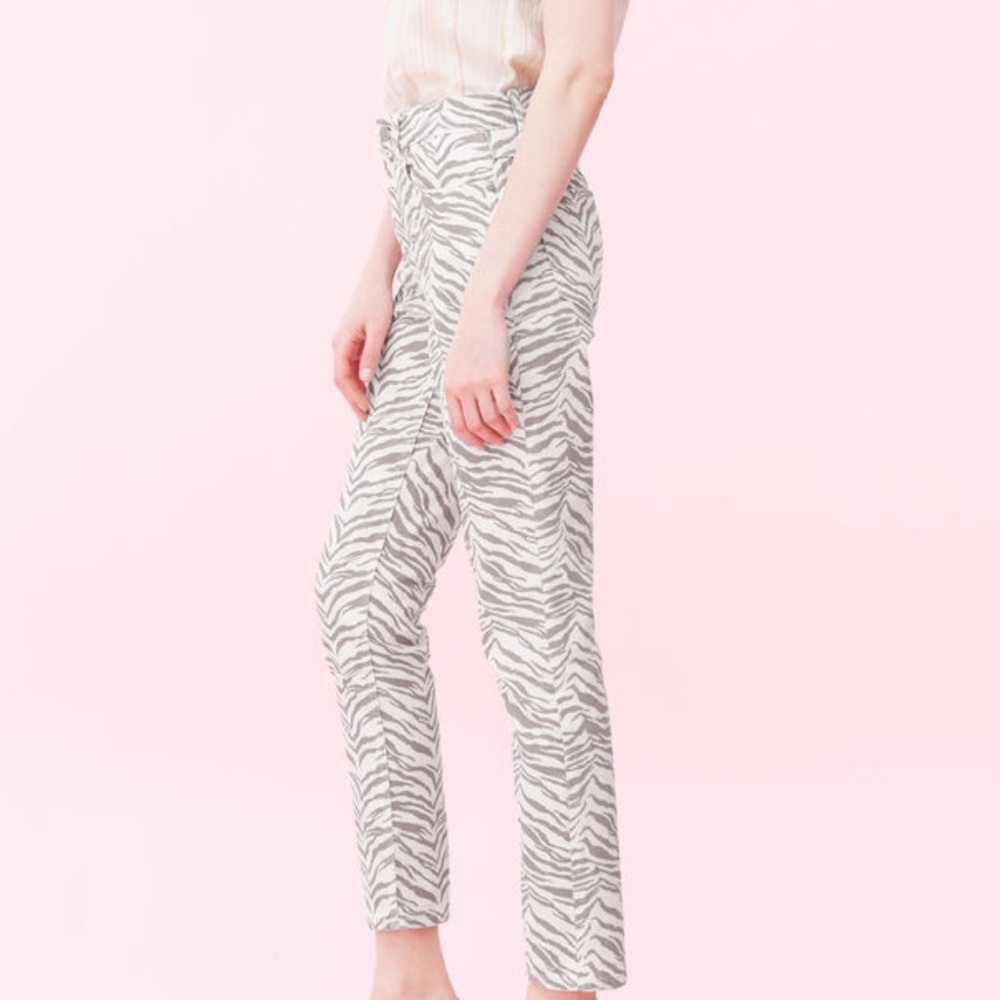 La Vie Rebecca Taylor Ziger Ines Jeans sz 24 - Picture 2 of 7